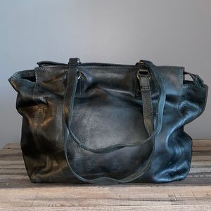 ABLE Meles Carryall Tote in black.